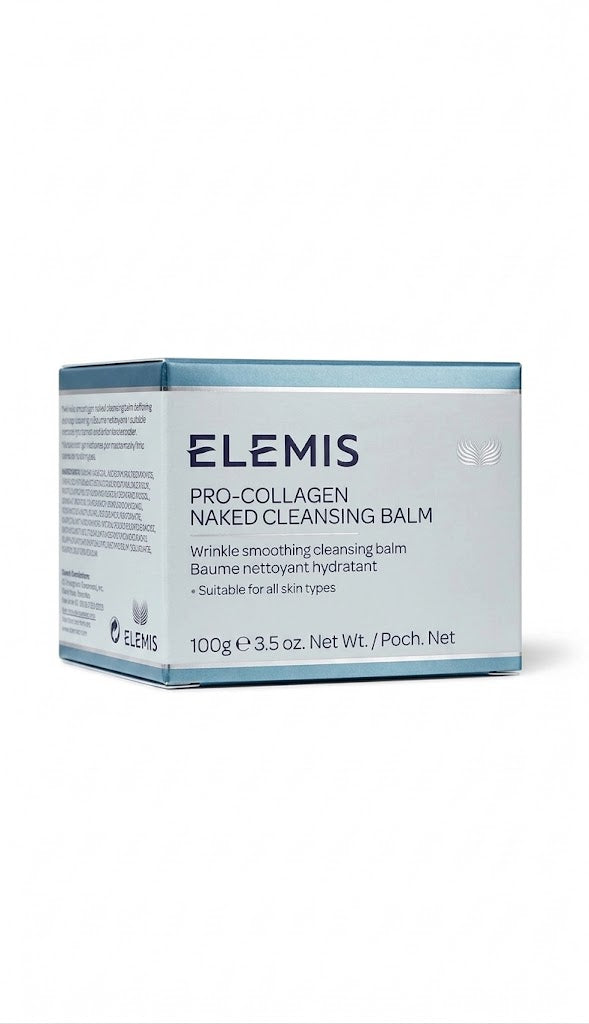 ELEMIS Pro-Collagen Naked Cleansing Balm – Hydrating Facial Cleanser, 100g / 3.5 oz