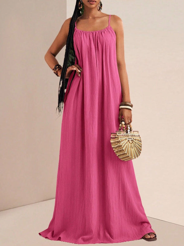 Spaghetti Strap Flowy Maxi Dress - product image 14