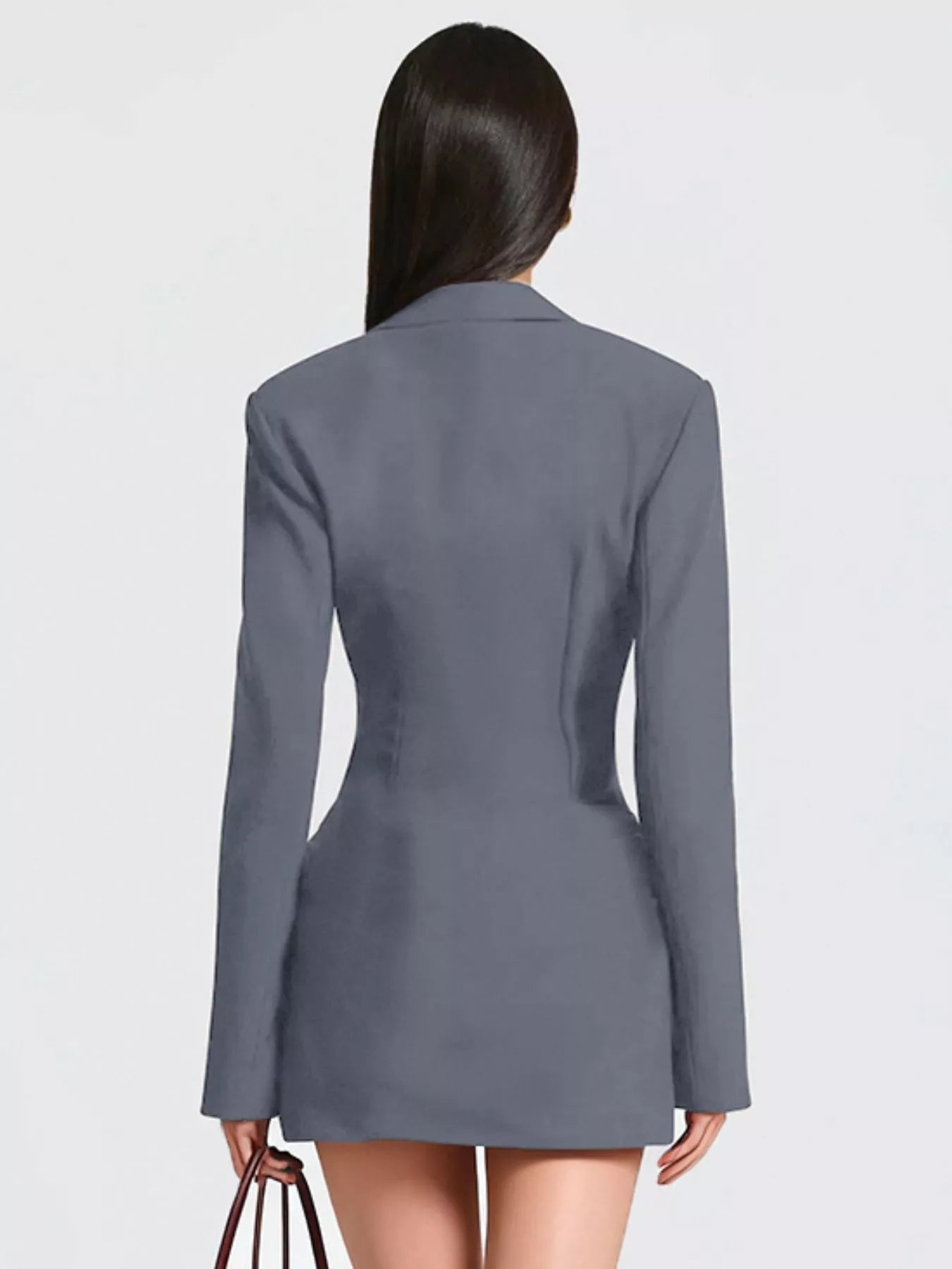 Blazer-Style Long Sleeve Mini Dress - product image 13