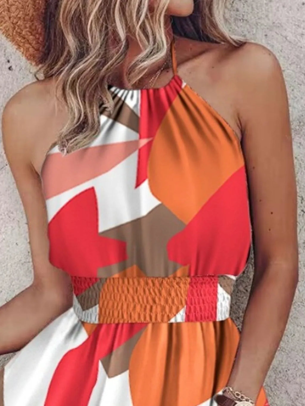Paisley Print Halter Neck Mini Dress - product image 22