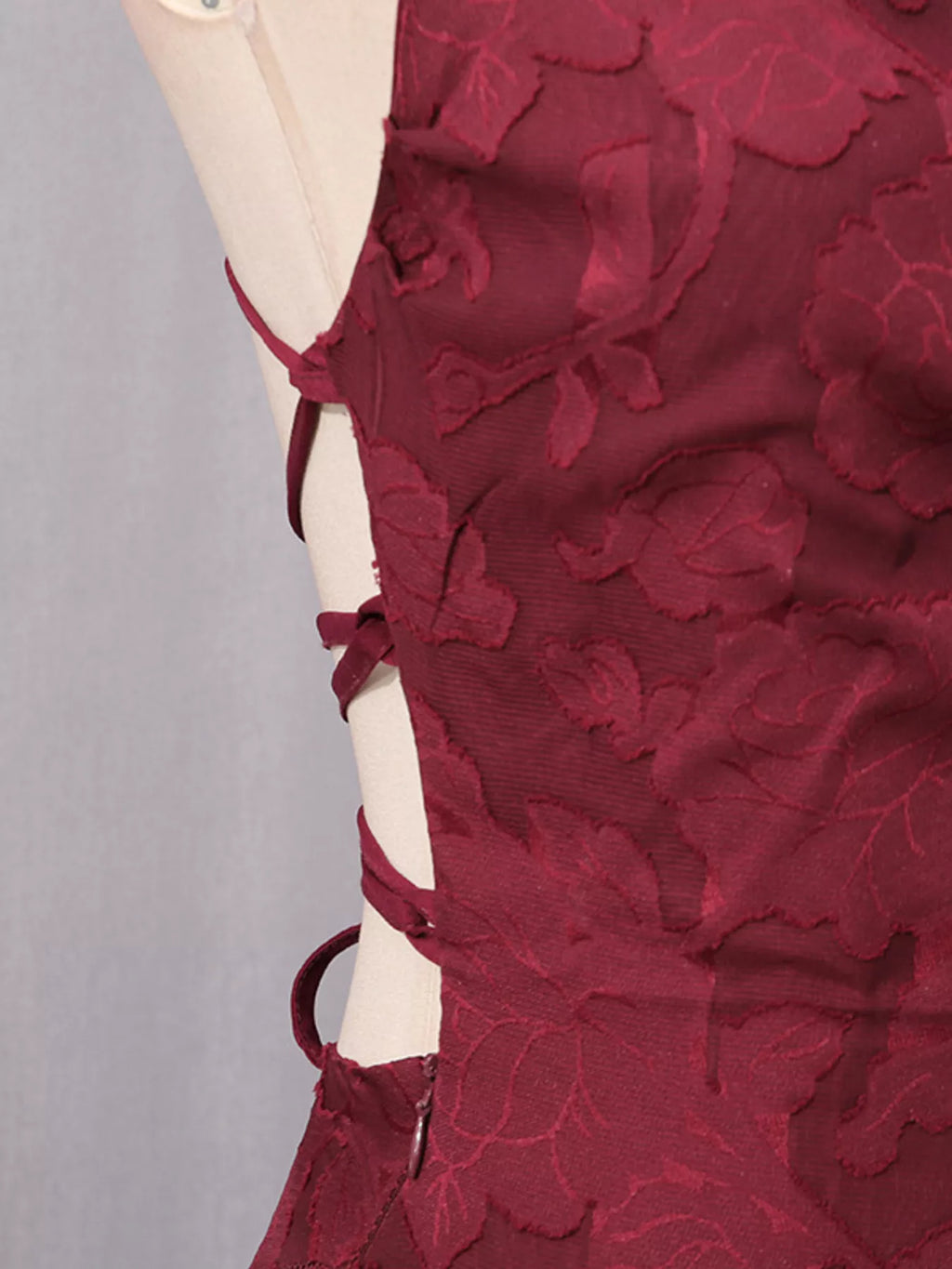 Lace Spaghetti Strap Maxi Dress - product image 4