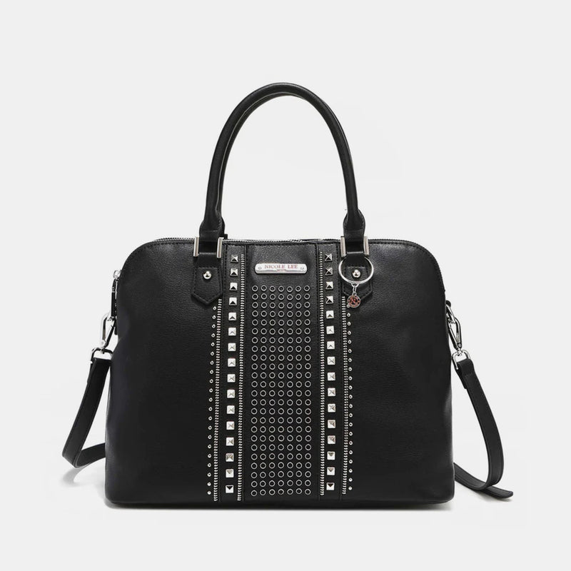 Nicole Lee USA Studded Decor Handbag