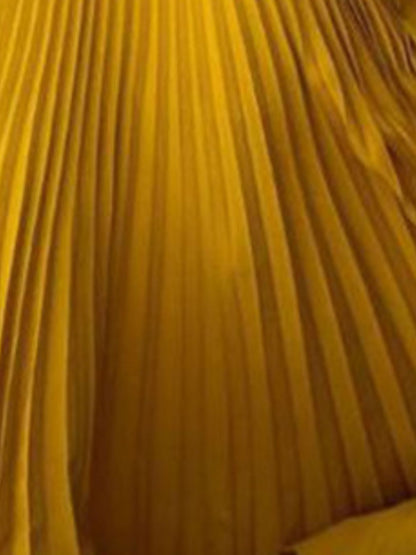 Full Size Off-Shoulder Pleated Maxi Dress Plus Size view 6 - Shopiebay