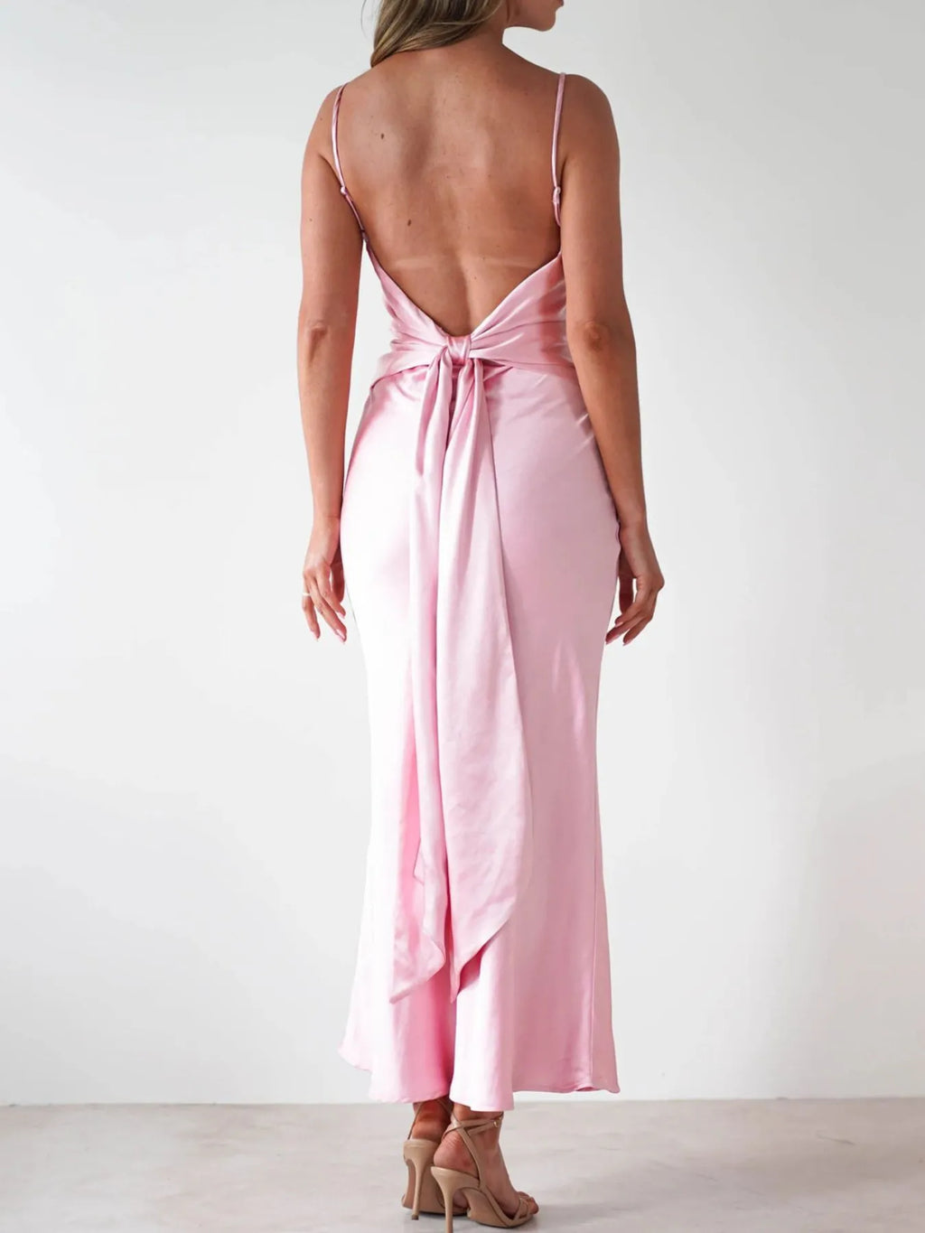 Satin Backless Cami Dress - product image 20