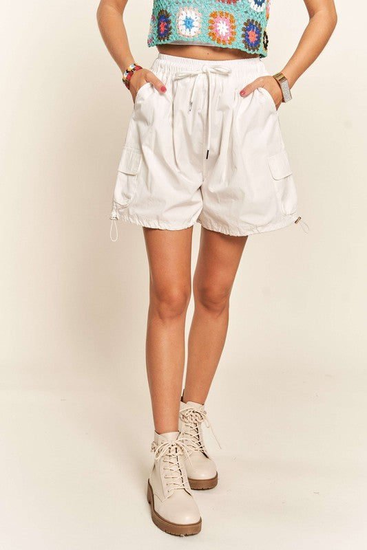 ADORA Drawstring Shorts with Pockets