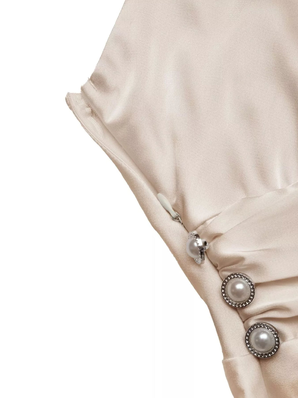 Satin V-Neck Maxi Dress - product image 7