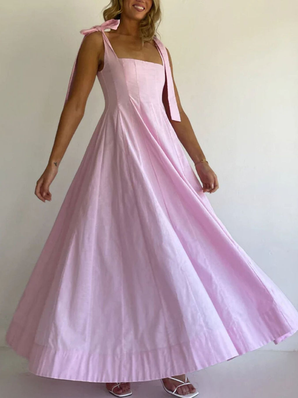 Gradient Tie Shoulder Maxi Dress - product image 20