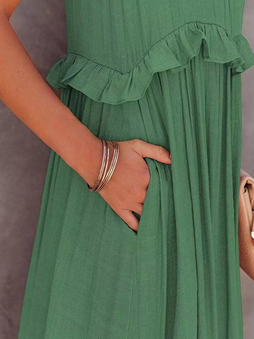 Ruffled Tiered Sleeveless Maxi Dress - product image 5