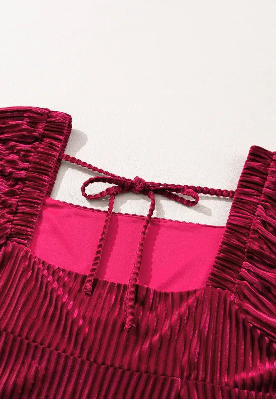 Square Neck Long Sleeve Mini Dress - product image 8