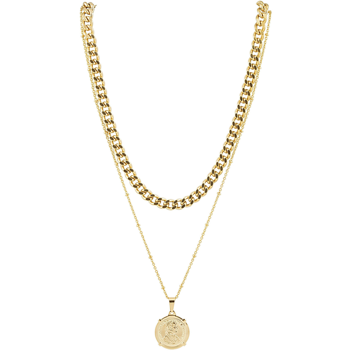Edina Coin Necklace Main image