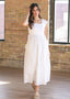 Eleanor White A-line Maxi Dress - product image 5
