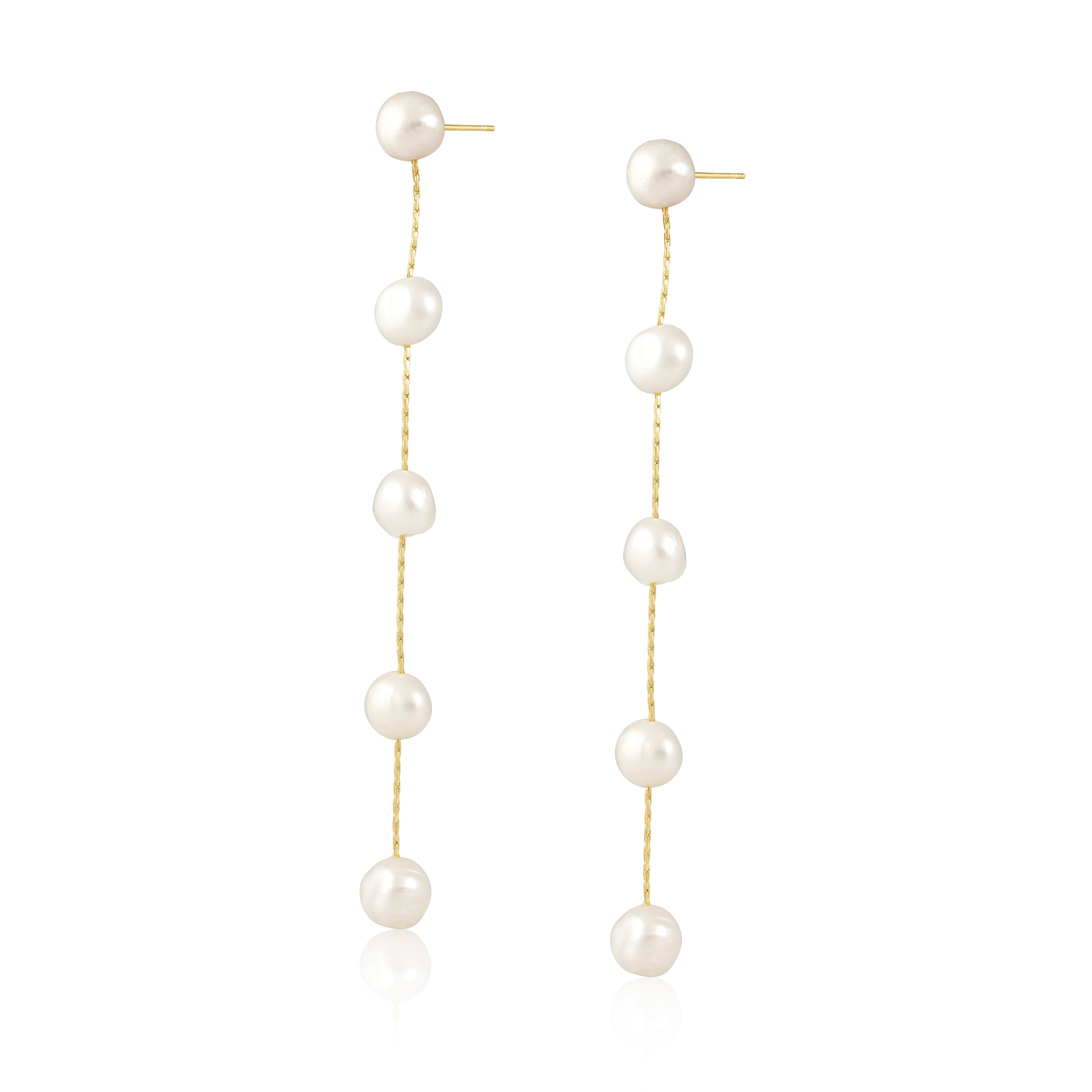 Valentina Pearl Drop Earrings Main image