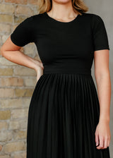 Emersyn Pleated Midi Dress