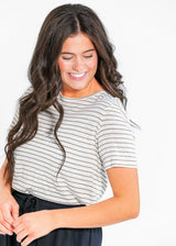 Essential Linen Short Sleeve Tee