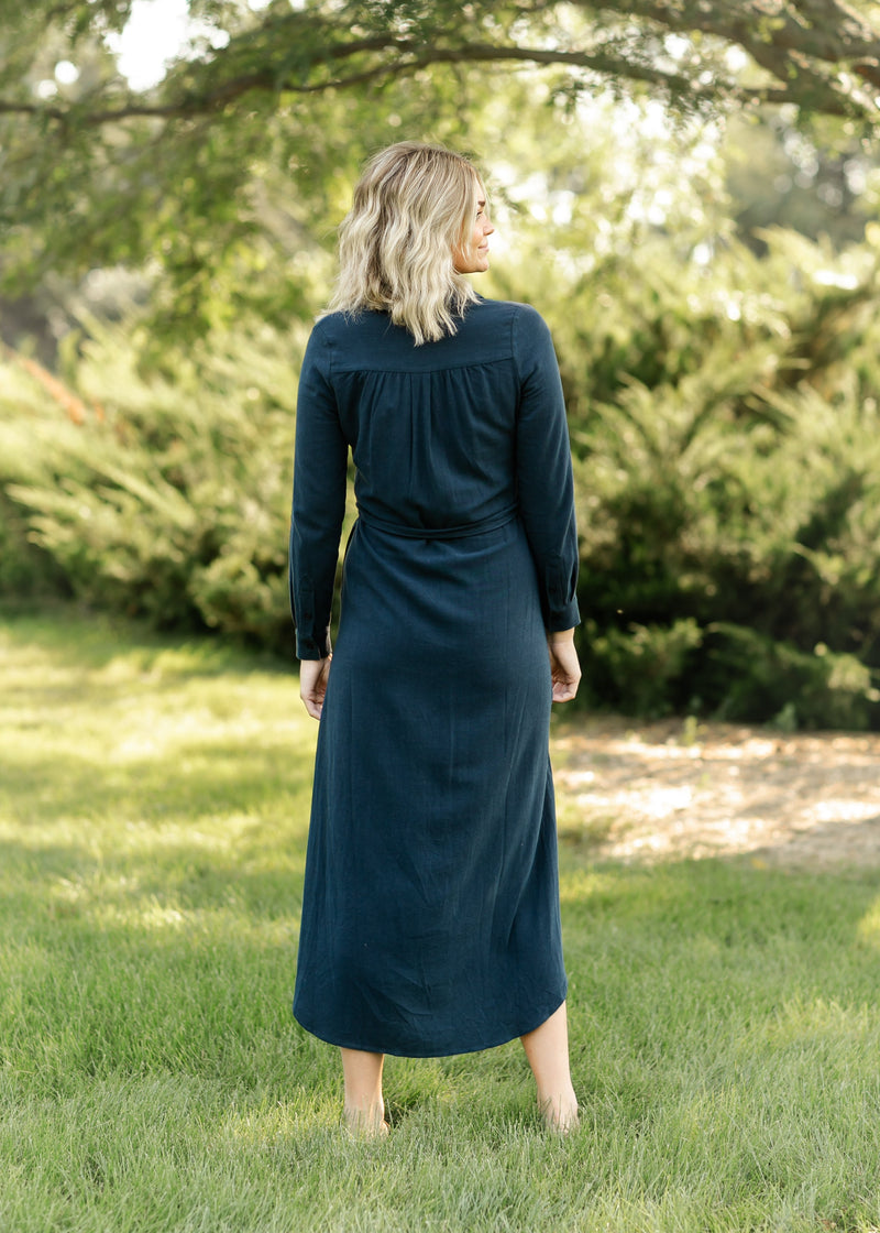 Essential Linen Shirt Dress