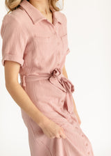 Essential Gauze Shirt Dress - FINAL SALE