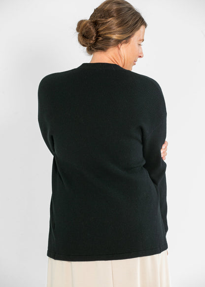Essential Waffle Knit Cardigan