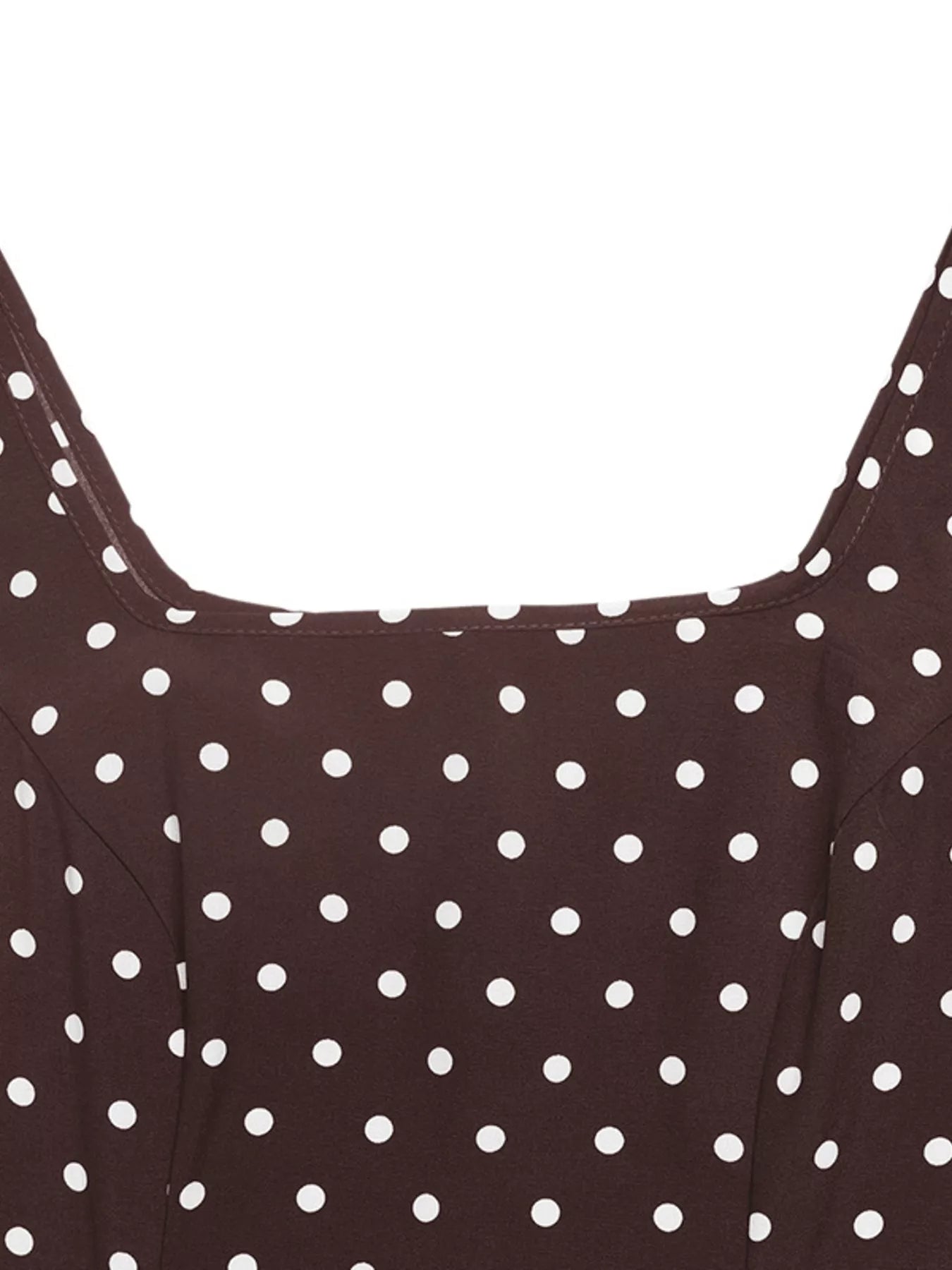 Polka Dot Sleeveless Maxi Dress - product image 6