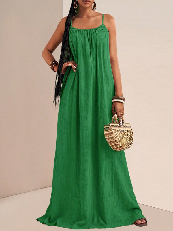 Spaghetti Strap Flowy Maxi Dress - product image 16