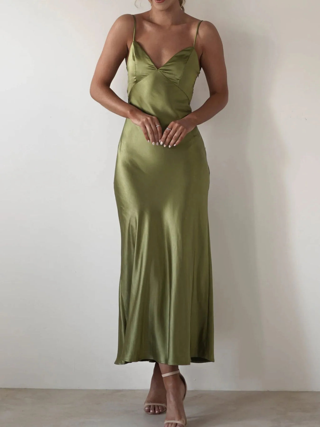 Satin Backless Cami Dress - product image 9