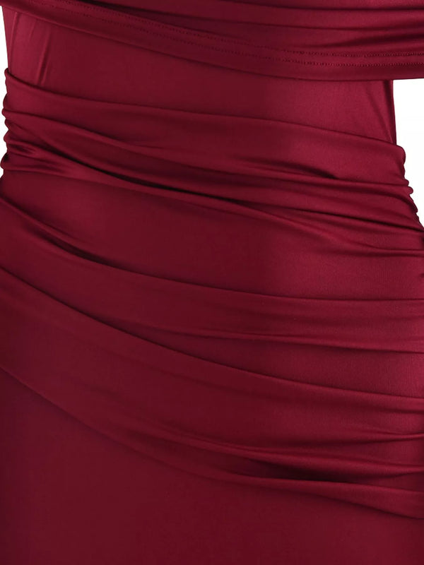 One-Shoulder Ruched Maxi Dress - product image 10
