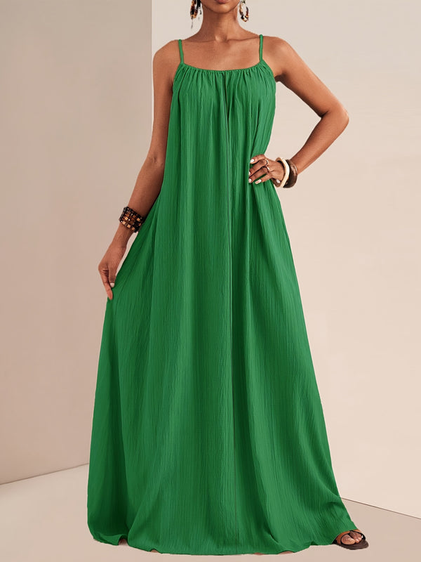 Spaghetti Strap Flowy Maxi Dress - product image 17