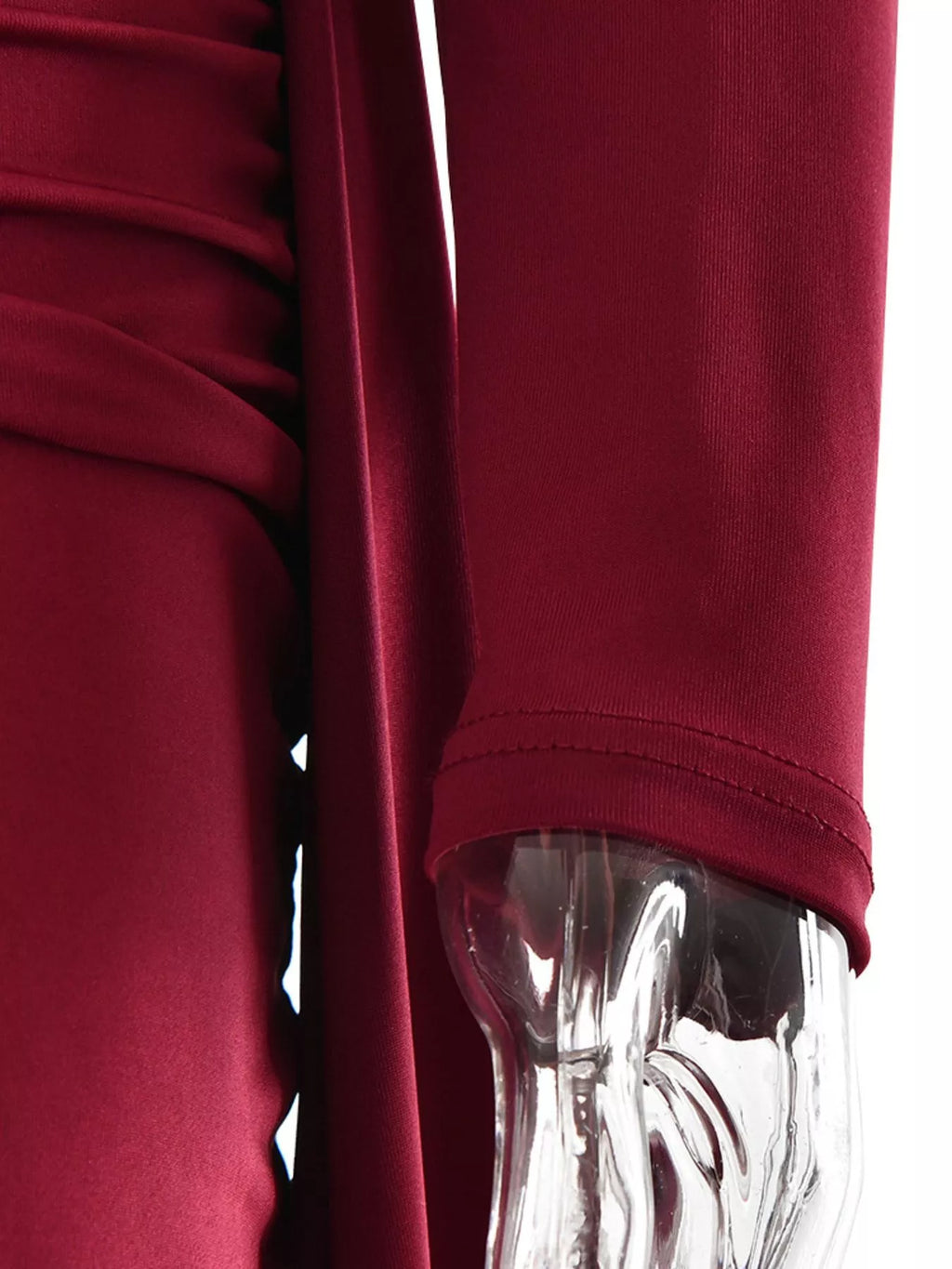 One-Shoulder Ruched Maxi Dress - product image 11