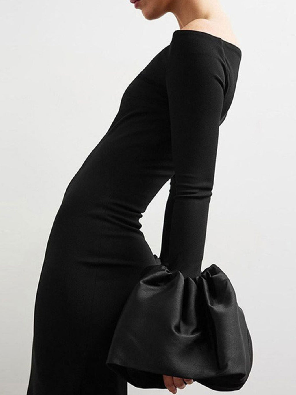 Off-Shoulder Flounce Sleeve Maxi Dress - product image 2