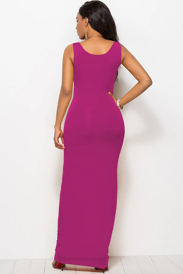 Scoop Neck Wide Strap Maxi Dress - product image 8