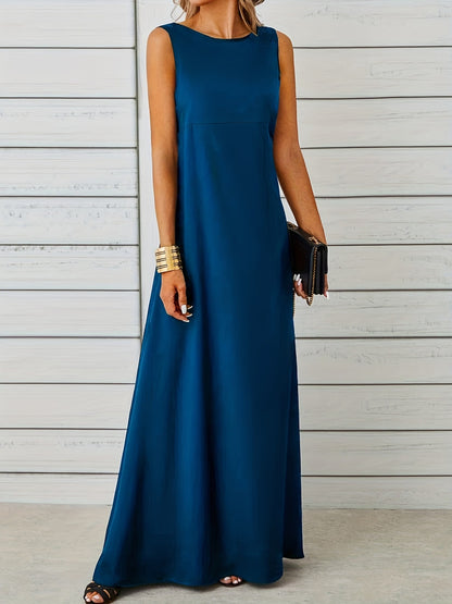 Sleeveless Flowy Maxi Dress view 6 - Shopiebay