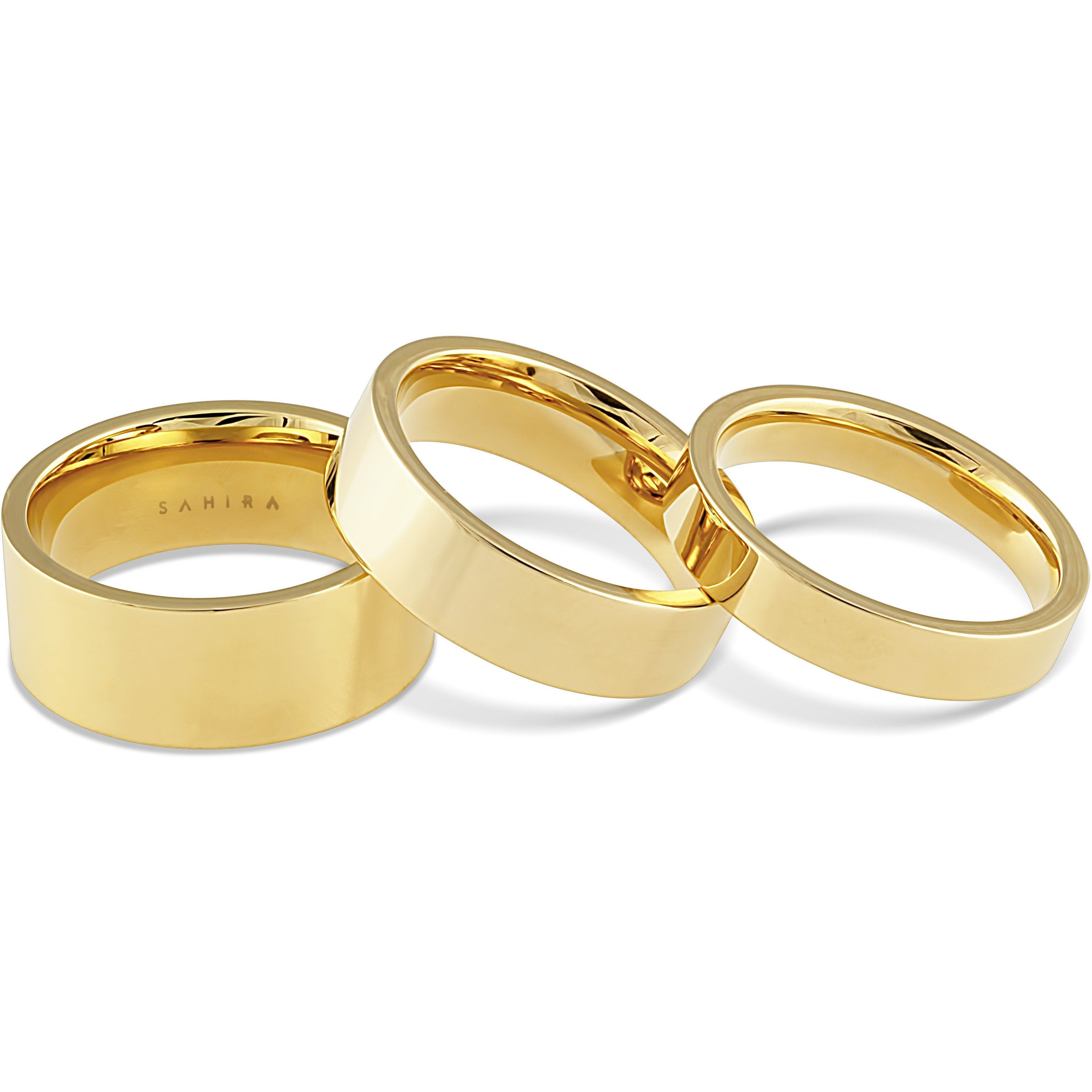 Flat Stackable Ring Set Main image