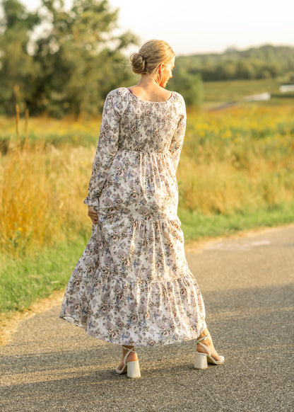 Gia Long Sleeve Maxi Dress
