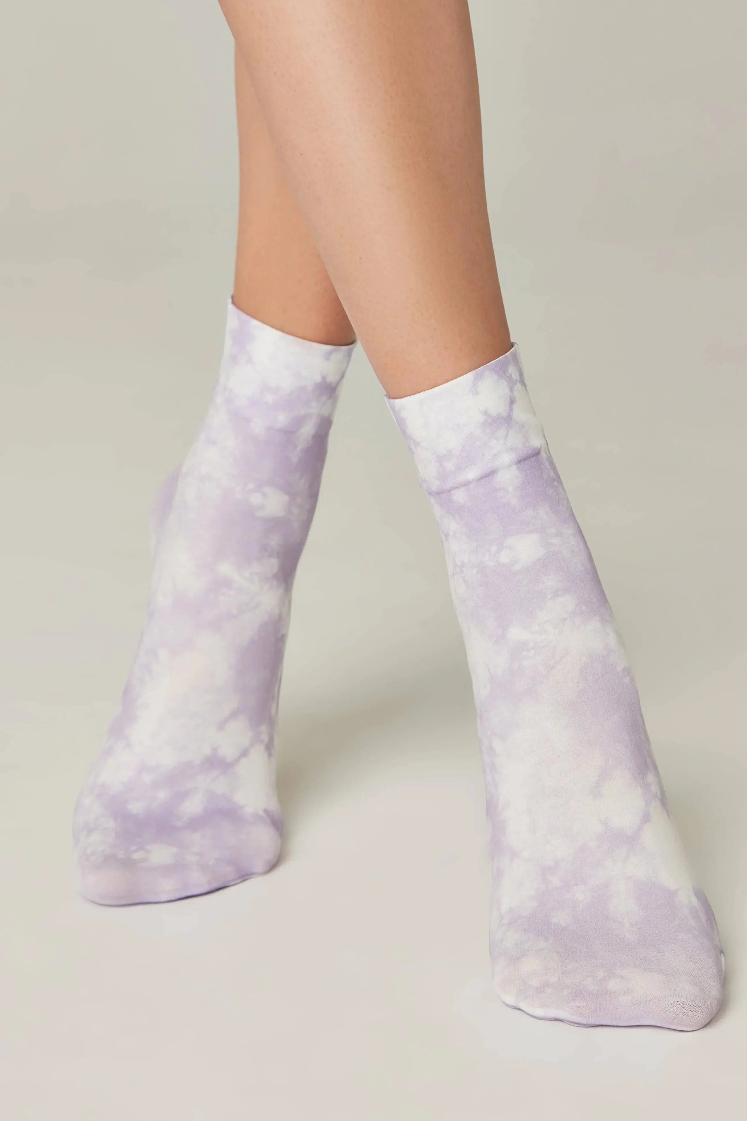 Socks Conte Fantasy 903 - Purple mood Secondary image