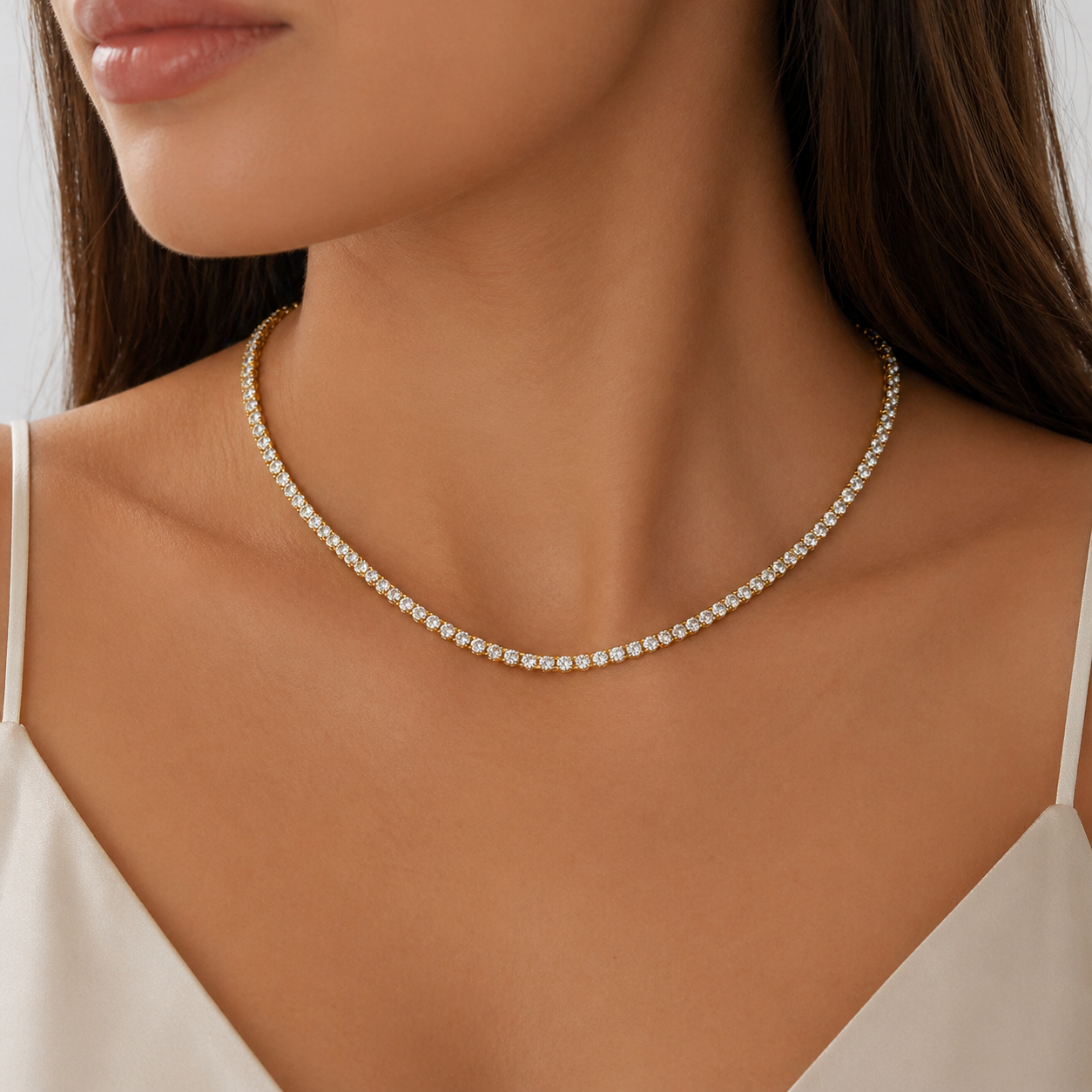 Chloe Tennis Choker Secondary image