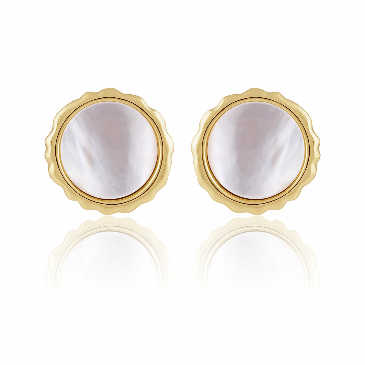 Gwen Mother of Pearl Stud Main image