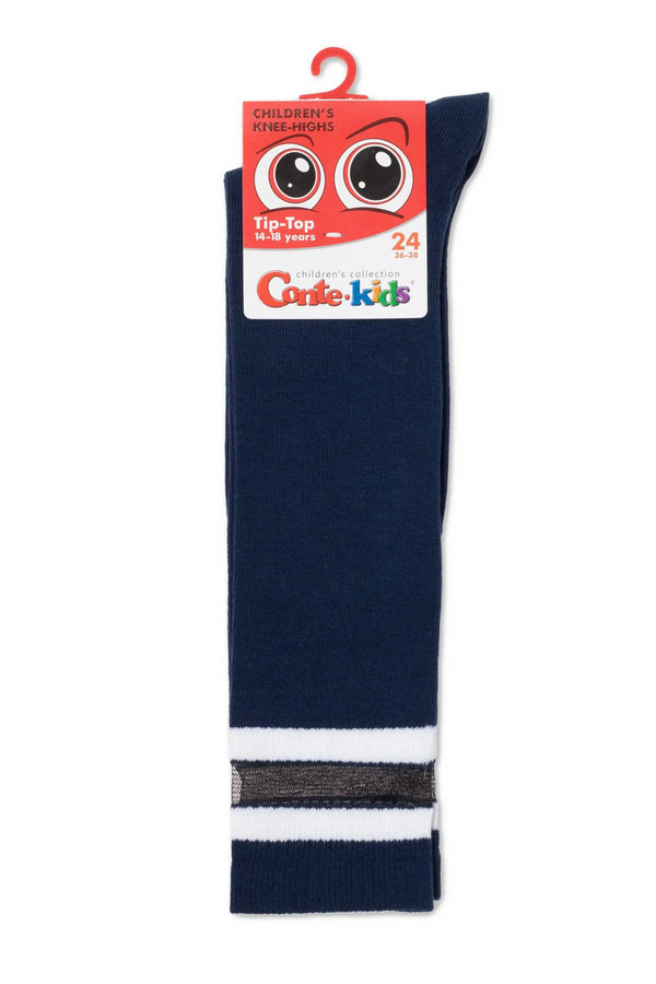 Conte-Kids Classic Cotton Knee-High Socks - Tip-Top 049