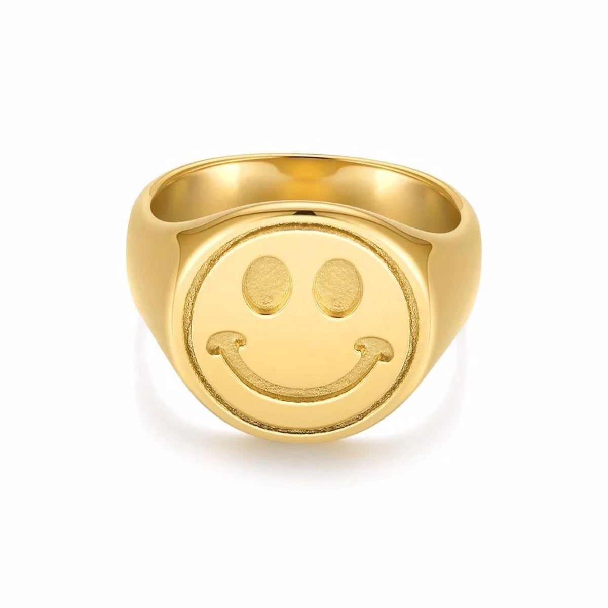 Happy Signet Ring Main image