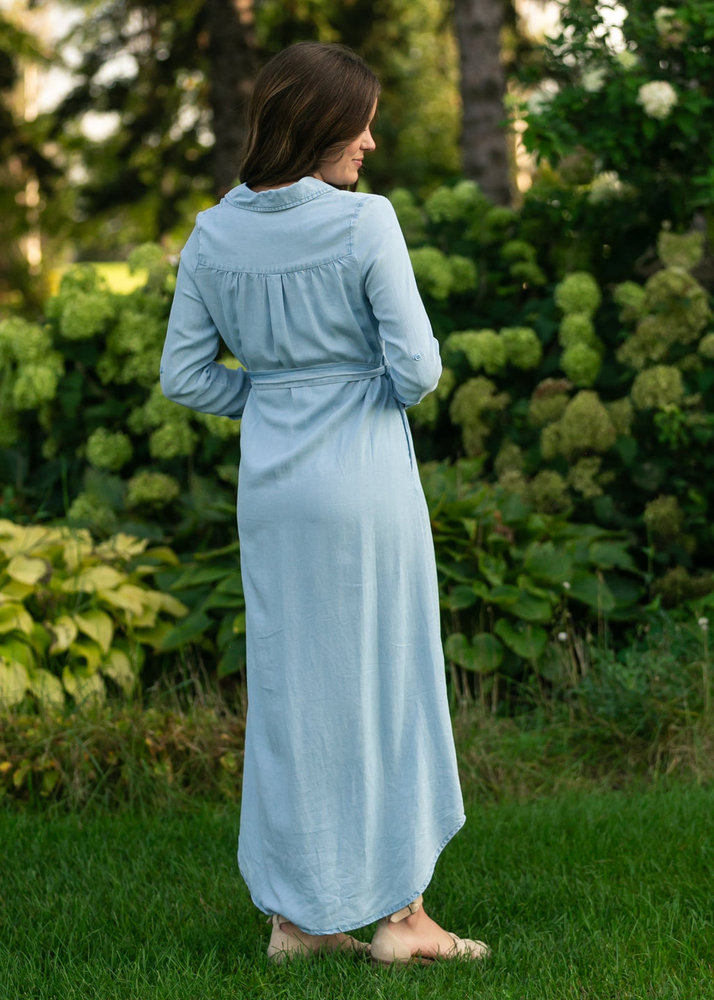 Hazel Chambray Long Sleeve Dress - product image 7