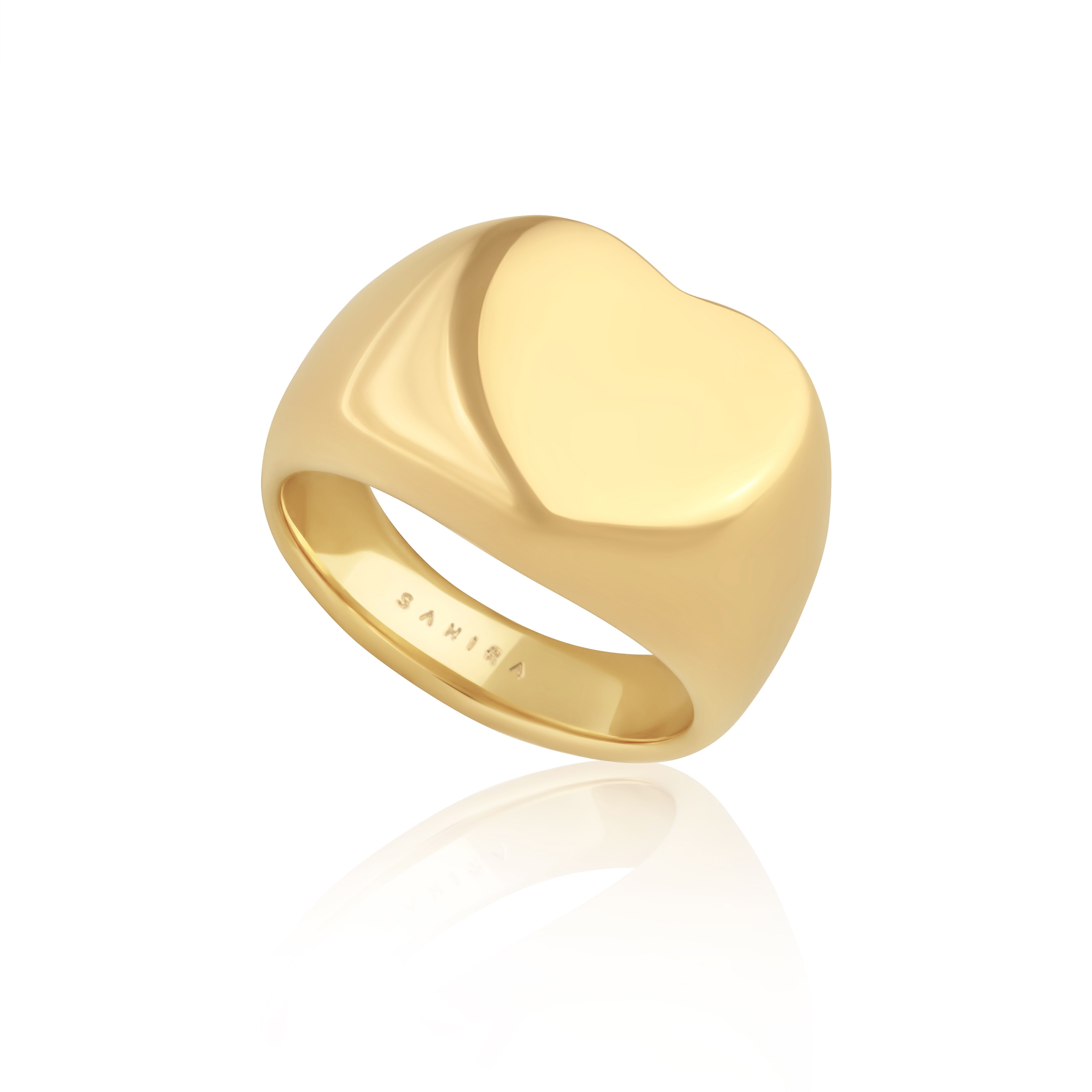 Heart Signet Ring Main image