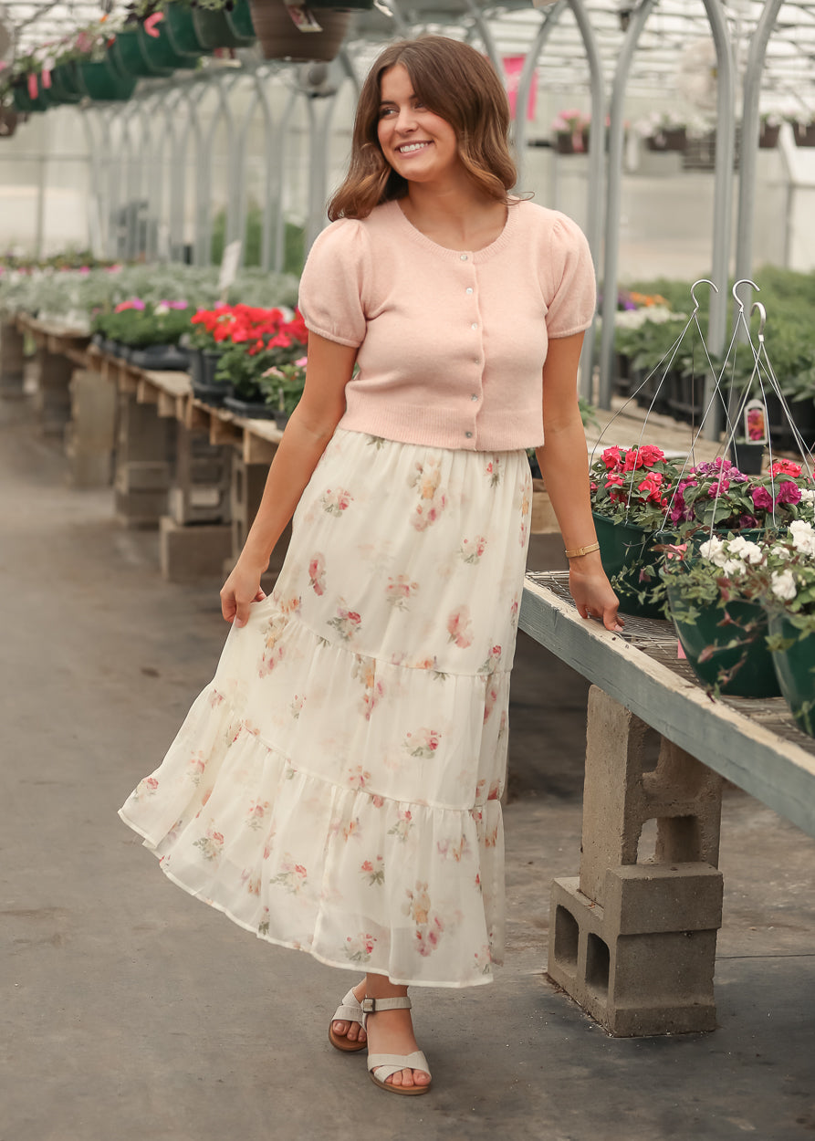 Helena Tiered Maxi Skirt - FINAL SALE Main image