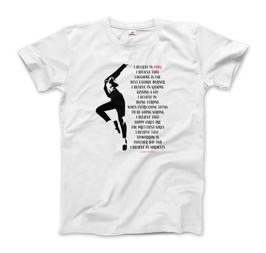 I Believe in Pink Quote t-shirt Main image