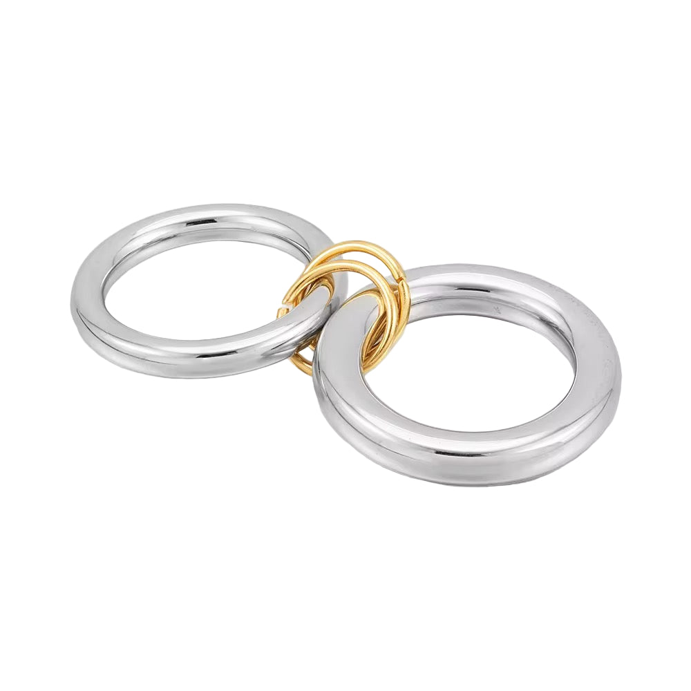Preston Two Tone Stacked Ring Main image