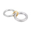 Preston Two Tone Stacked Ring