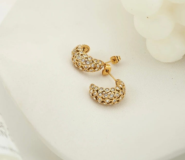 Jessica CZ Hoop Secondary image