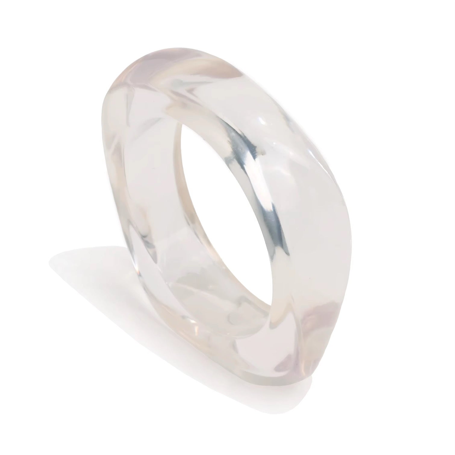 Clear Acrylic Bangle Main image