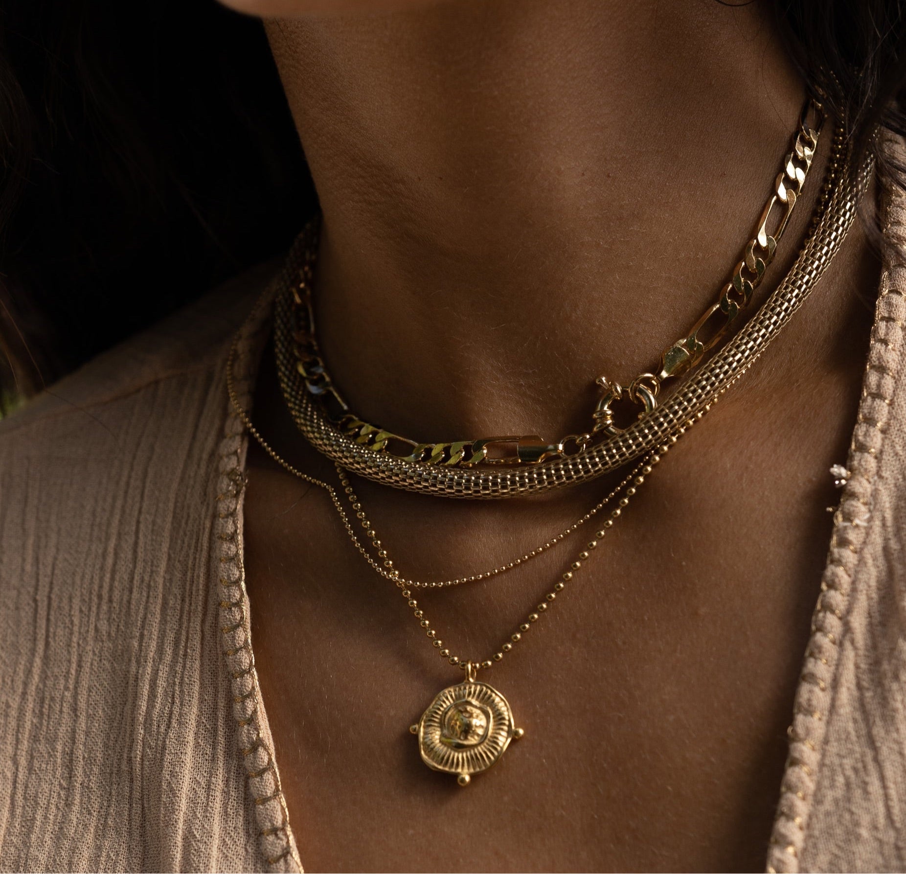 Sandra Mesh Choker Secondary image