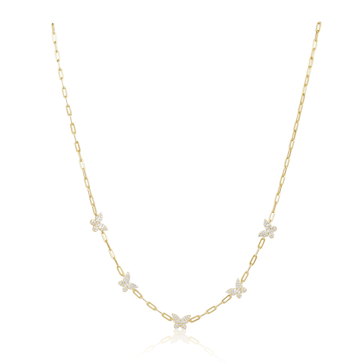 Lilia Butterfly Necklace Main image