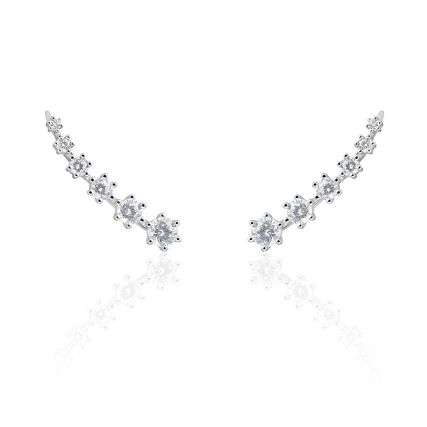 Celina CZ Bar Earring
