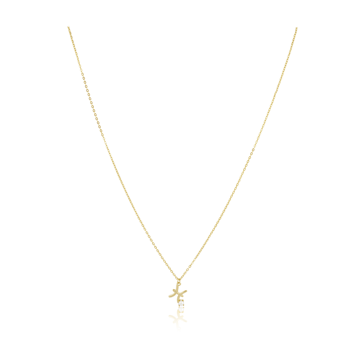 Zodiac Pearl Necklace