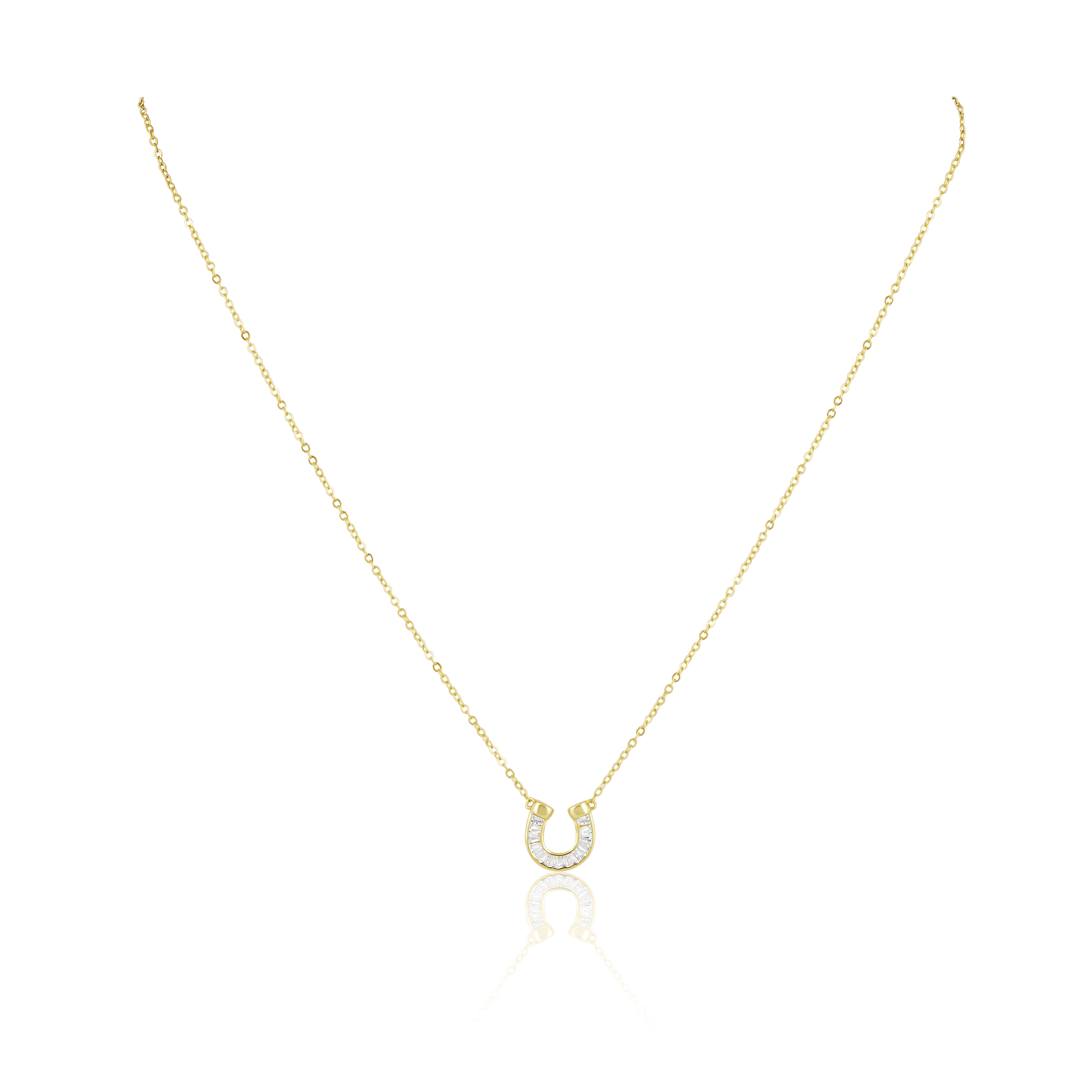 Off To The Races Horseshoe Necklace Main image